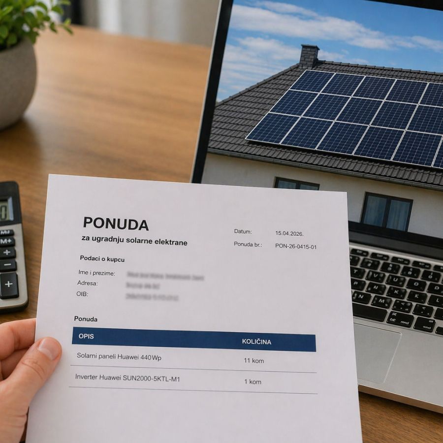 Kako odabrati najbolju ponudu za solarnu elektranu?