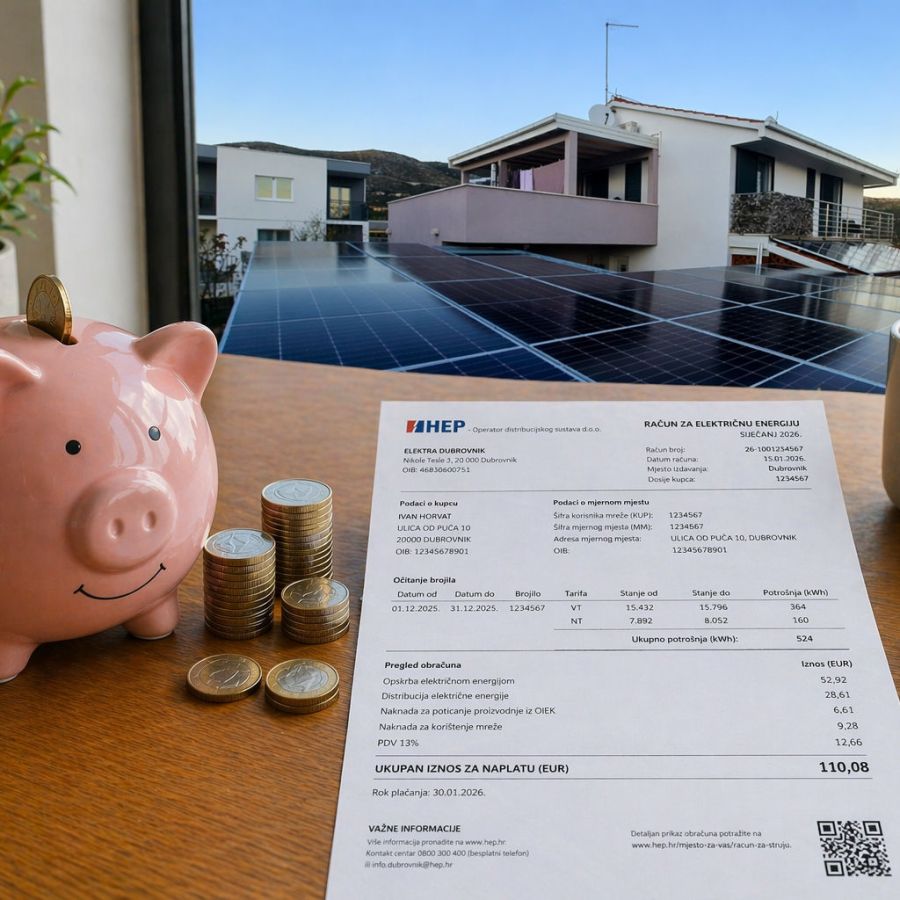 Koliko možete uštedjeti sa solarnom elektranom u 2026.? (stvarna računica)
