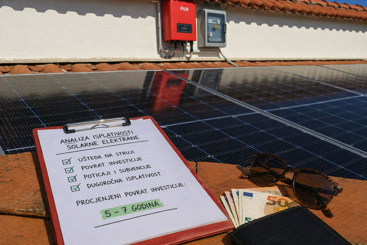 Isplati li se solarna elektrana u 2026. bez poticaja?